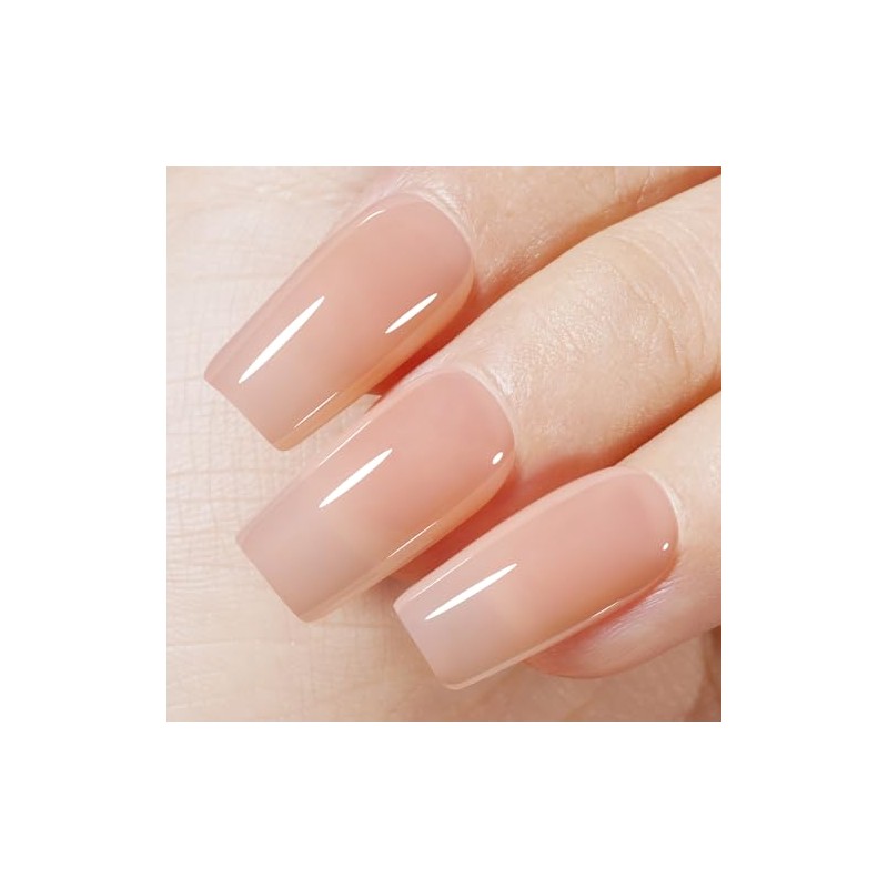 TOMICCA Gel Nagellack Rosa Nudee, 8ml UV Nagellack Soak Off