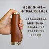 GORIX (GX-600) Bicycle Grip, Leather, Ergo, Double Lock On, Brown,