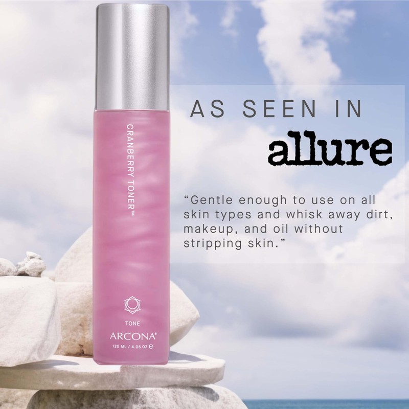 Arcona Cranberry Extract and Rice Toner - Hydrating Milky Brightening