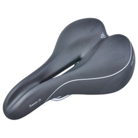 VELO Voam VL-4290 Comfort Saddle [Swan O] V-foam Series, Black