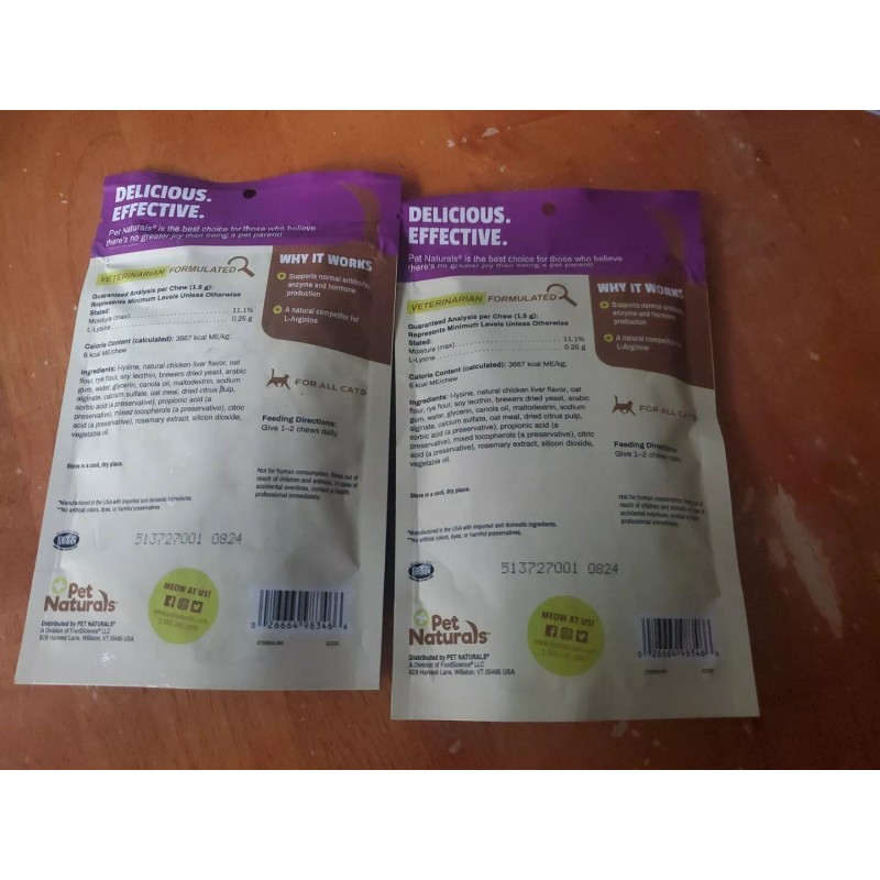 Pet Naturals Of Vermont L-Lysine for Cats of All Sizes