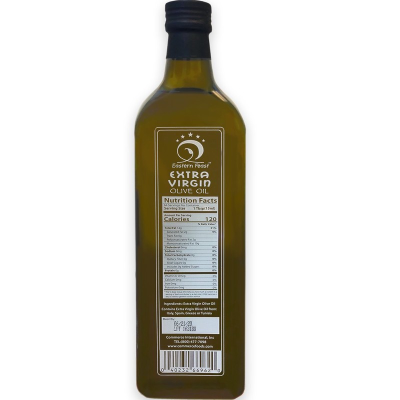 Eastern Feast - Extra Virgin Olive Oil, 1 L (33.8