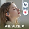 DUSONLAP Open Ear Sports Bluetooth Headphones with Microphone