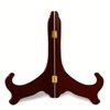 Uccellino Large Portrait Stand, Dish Stand, Picture Frame, Wood Display,