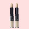 The Saem Cover Perfection Ideal Dual Concealer, No. 1 Clear Beige, 2 ea. / 더샘 커버 퍼펙션 아이디얼 듀얼 컨실러, 1호 클리어베이지, 2개