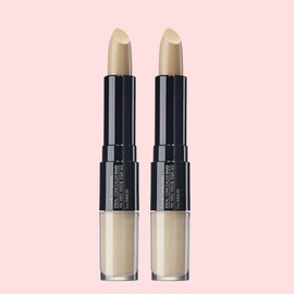 The Saem Cover Perfection Ideal Dual Concealer, No. 1 Clear Beige, 2 ea. / 더샘 커버 퍼펙션 아이디얼 듀얼 컨실러, 1호 클리어베이지, 2개