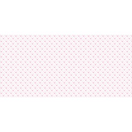 Ambesonne Modern Pencil Pen Holder, Love Theme Romantic Repetitive Pattern of Hearts in Monochrome Style Valentine's Day, Ceramic Pencil Holder for Desk Office Accessory, 3.6" X 3.2", Pink White