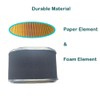 Coleman KT196 Go Kart Air Filter Cleaner with KT196 Spark