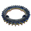 Jgbike ラウンドオーバルチェーンリング 104mm BCD chainring 30T 32T 34T 36T 38T