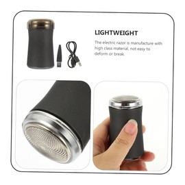 1set Rechargeable Electric Floating Razor for Quick and Safe Shaving Compact Face Trimmer for Men for Home Travel and Camping