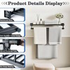 Alise Towel Rack for Bathroom Wall Mount,Double Towel Bars for