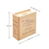 Casa Vivente Wooden Money Box Book - Standard - Parent