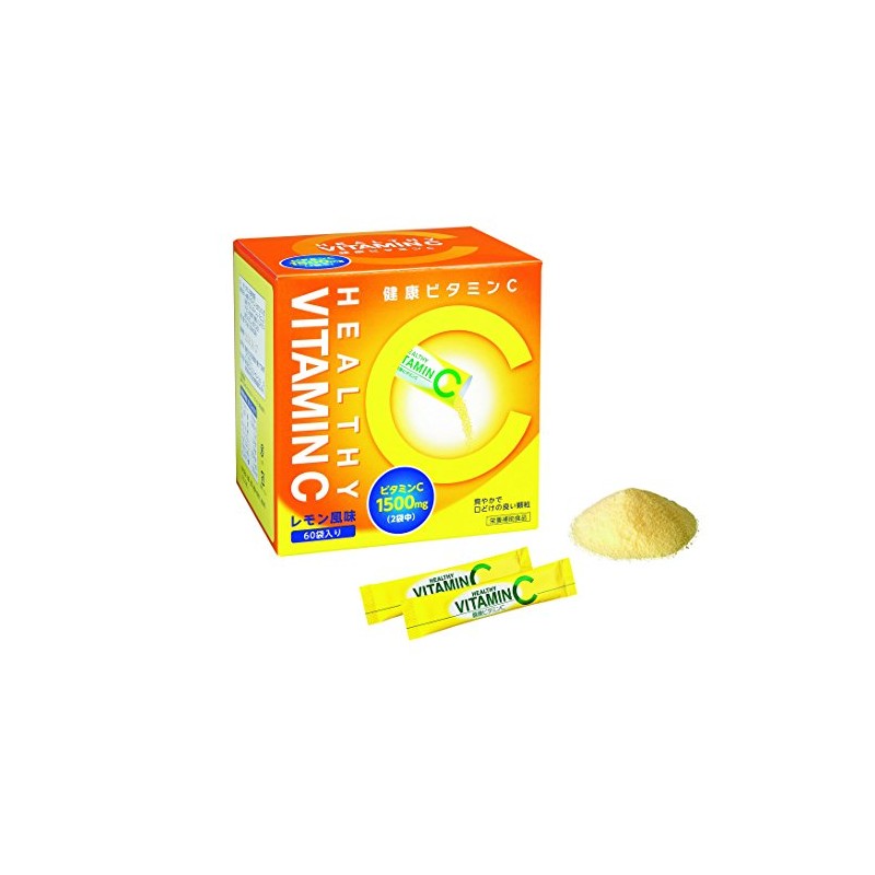 El Esco Corporation Health Vitamin C (Lemon Flavor), 60 Packs