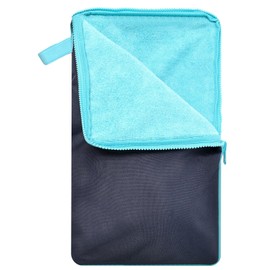 ULTAC Wet Bag, Wet Dry Bag, Wet bag for swimsuit,Travel, Beach, Pool, Diapers, Dirty Yoga Gym Clothes, Waterproof Embedded Towel Wet Bag(Fleece)-Leakproof Wet Clothes Bag, Beach Travel Essentials