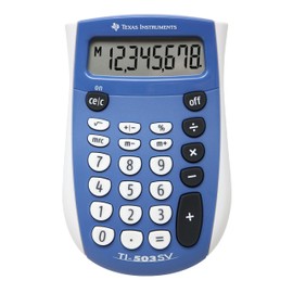 Texas Instruments TI-503 SV Standard Function Calculator