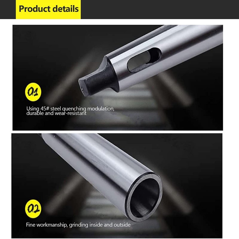 1Pcs MT2 to MT3 Morse Taper Adapter Reducing Drill Sleeve