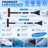 Extendable Car Snow Shovel Ice Scraper Winter Auto Windshield Cleaner