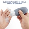 SPOWAY Botellas de Viaje，Botellas Silicona para Viaje de 16 Piezas,