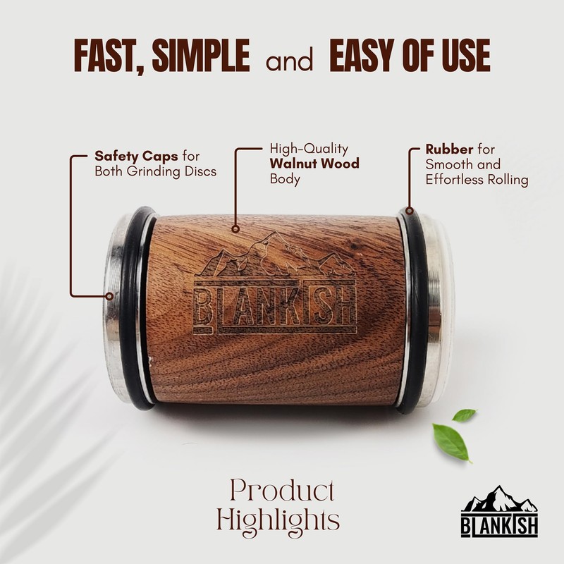 BLANKISH - Rolling Knife Sharpener - Professional Knife Sharpening Kit