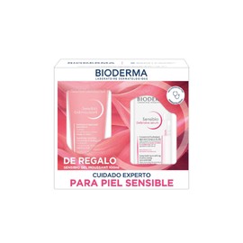 BIODERMA, Sensibio Kit Rutina Calmante, Gel Moussant 100ML, y Defensive Serum 30ML, Skincare Piel Sensible