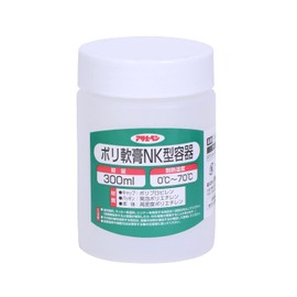 Asahipen 1069-06 Poly Ointment NK Shaped Container, 10.1 fl oz (300 ml)