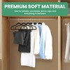 InfiniPower 50 Pack Velvet Hangers, Heavy Duty Clothes Hangers for