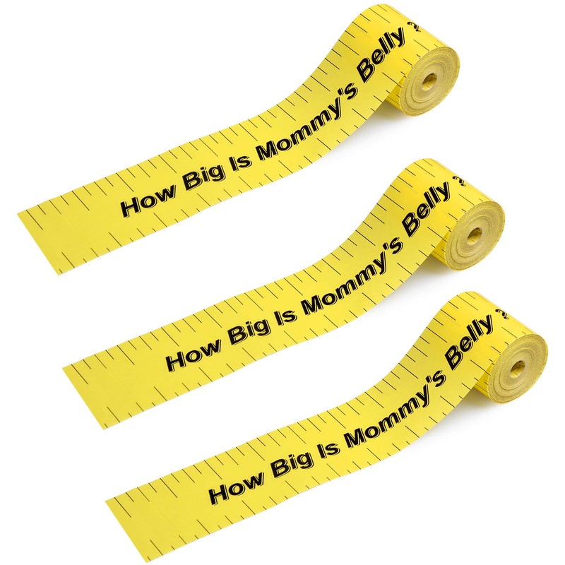 ABOAT 2 Rolls Belly Measuring Tape Tummy Measure for Baby