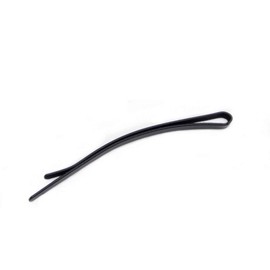 100 piezas negro Bobby Pins Negro Barrette Herramientas de peinado Accesorios (gruesos)