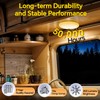 Obeaming 4.5'' 3CCT RV Interior Ceiling Lights 3000K/4500K/6000K Switchable with