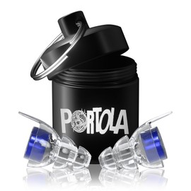 Eargasm High Fidelity Earplugs: Portola Festival Edition - Noise Reducing Ear-Plugs for Hearing Protection at Music Festivals, Loud Environments, Concerts, Live Events, Sporting Events