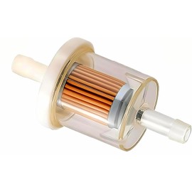 49019-0027 Fuel Filter for 49019-7001 49019-7005 49019-0014 1/4" Inline Fuel Filter Fits Briggs and S 691035 493629 5065 2hp 17.5hp 27hp 35hp Engines John Deere AM108356