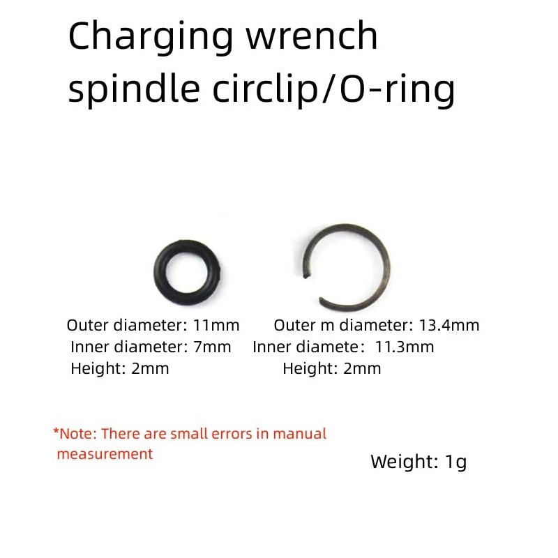 SANFAY 10-Piece 1/2 Inch Impact Wrench Socket Retainer Rings Set,