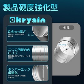 Okryain Backwind Prevention Damper, Hardness Enhanced, Chucki Damper, Check Valve, Backflow Prevention Valve, Unidirectional Dustproof Ventilation, Ventilation System, Air Flow Control, Backflow