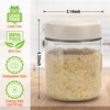 EONJOE 6-Pack 16oz Glass Jars with Lids for Food Storage