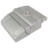 Latch Lock Compact Various Locking Aluminium Coloured