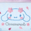 Sanrio 960993 Sakura Design Series Mesh Pouch, Cinnamoroll, Cinnamoroll, 3.5