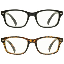 proSPORT Multifocal Progressive 3 Magnifications in 1 Lens No Line Computer Gaming Reading Glasses for Men & Women (Georgetown - Black & Tortoise, 3.50, multiplier_x)