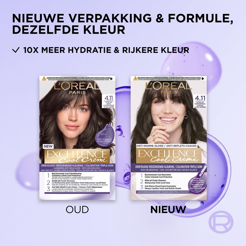 L'Oréal Paris - L'Oréal Paris 4.11 Ultra Ash Brown Excellence