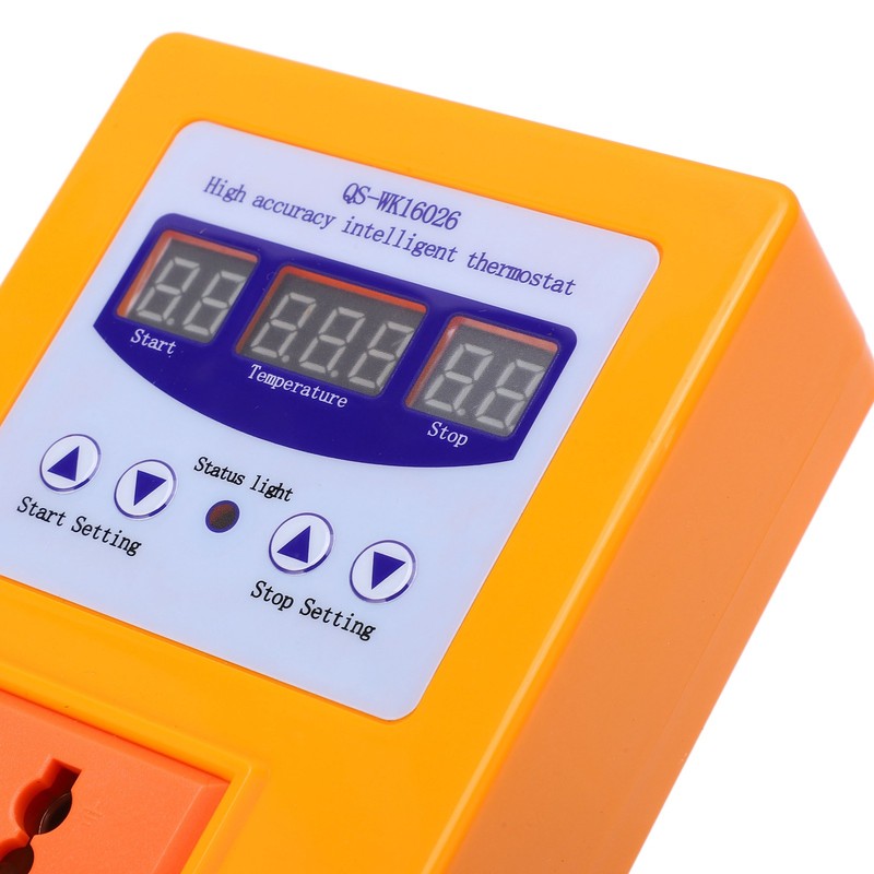 Temperature Controller Automatic Intelligent Wide Voltage Supply Accurate Digital Thermostat