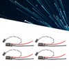 4Pcs Brushless ESC 45A 2 6S Power Supply RGB LED