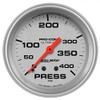 Auto Meter 4424 Ultra-Lite Mechanical Pressure Gauge