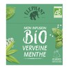 Elephant Herbal Tea Bags Organic Flavored Tea with Verbena Mint
