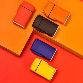 Navpeak Mini Lighter Windproof Torch Jet Candle Lighter Plastic Refillable Butane Gadget for Men & Women (Butane Included) (5)