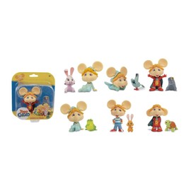 Grandi Giochi- Mouse GIGIO - Minifigura blíster Doble G (6 Modelos Aleatorio) - Topo Gigio Doble Blister