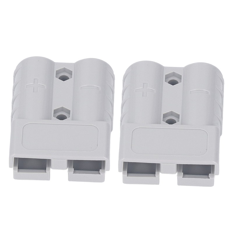 2 Set Battery Quick Connector Kit PC Shell Silver Plated