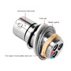 Stainless Steel Hot Cold Water Mixing Valve, Accurate Regulation RV
