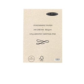 DJP Calligraphy Writing Pad 90gsm Parchment A4 Pad - 40 Sheets