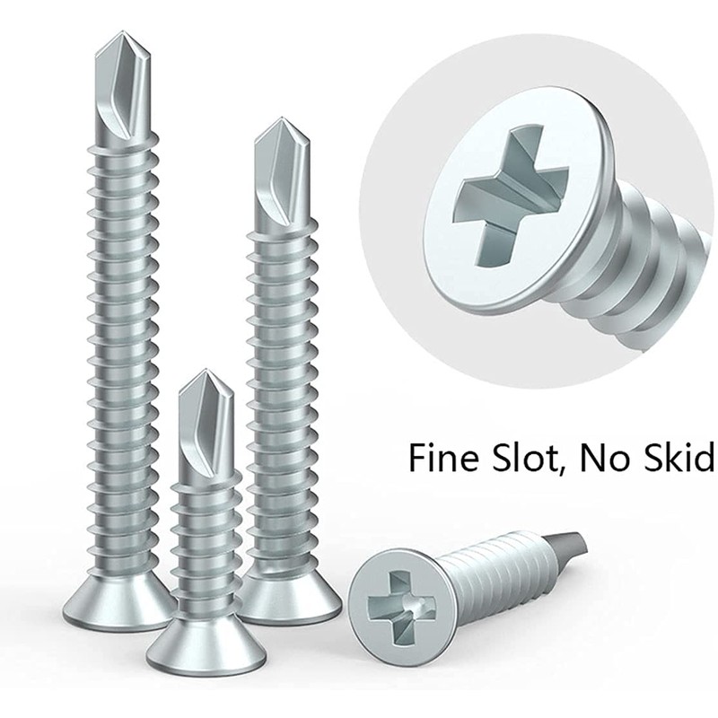 TERF® Self Drilling Countersunk Screws 4.2 X 65mm Self Tapping