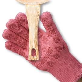Grill Armor Oven Gloves with Fingers – 932°F Heat, Fire & Cut Resistant Mitts for BBQ, Grill, Cooking, Grilling, Baking, Smoker & Fire Pit