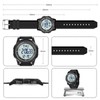 Beeasy Digital Watch Waterproof with Stopwatch Alarm Countdown Dual Time,